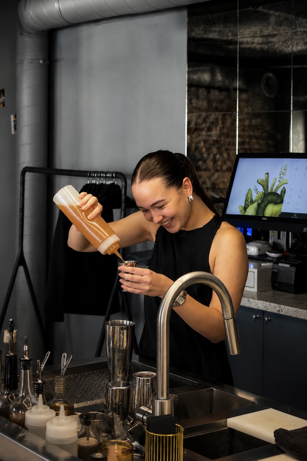 Master class cocktail preparation